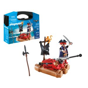 Playmobil Pirates Pirate Raft Carry Case (22 Pieces)